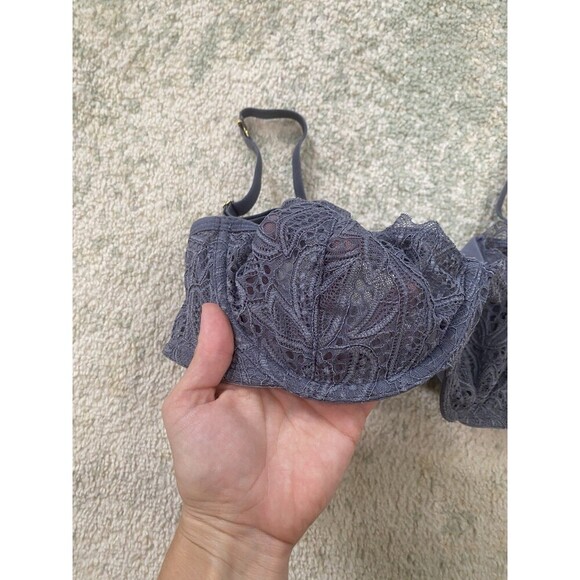 Lively Womens 38B Purple Sz 38B Underwire Unpadded Back Closure Bra - Picture 2 of 6